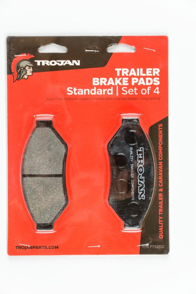 PT10202 Trojan Trailer Brake Pads (set of 4) Sawley's Auto and Marine