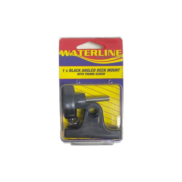 Waterline 171415 Plastic Cord Button Black